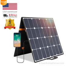 Panneaux solaires portables pliables de batterie au lithium